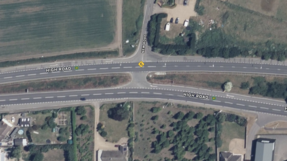 A1 New Road Junction 