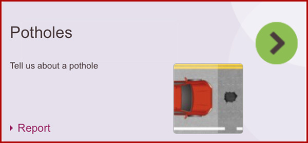 Pot Hole issues around SG19